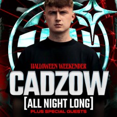 PRTY X HSSH: HRDR PRESENT CADZOW (ALL NIGHT LONG), O2 ACADEMY GLASGOW, FRIDAY 30TH OCTOBER 2026 PRTY X HSSH: HRDR PRESENT CADZOW (ALL NIGHT LONG), O2 ACADEMY GLASGOW, FRIDAY 30TH OCTOBER 2026